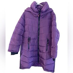 NWOT Canada Weather Gear purple parka. Size2X